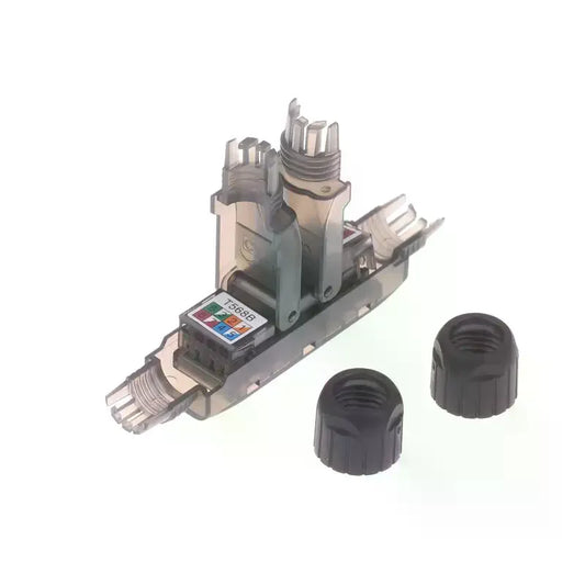 Tool-Less CAT5E Network Extension Connector Junction Box Network Cable Connector Oasis Select