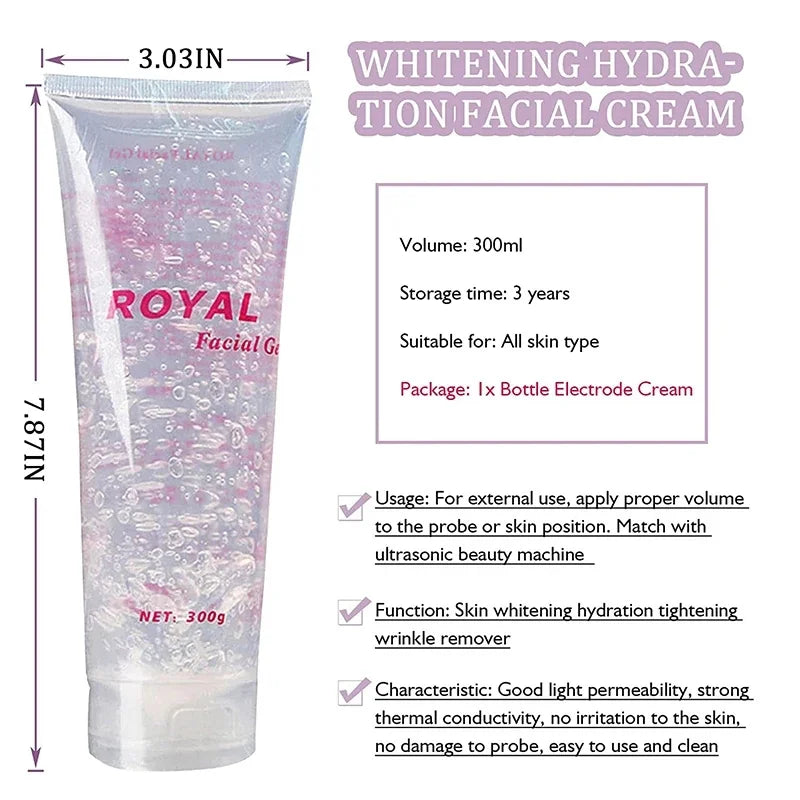 VamsLuna 300ml Cooling Gel for IPL & Laser Hair Removal