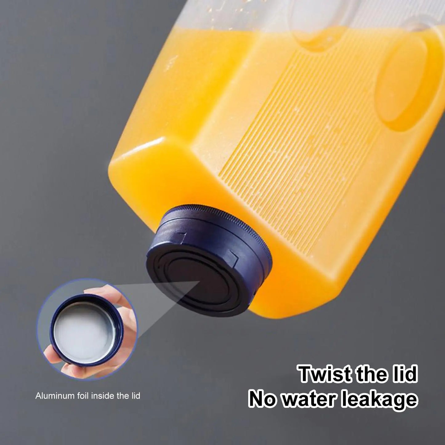 2L Cold Water Pitcher – Large Juice Jug with Leak-Proof Lid