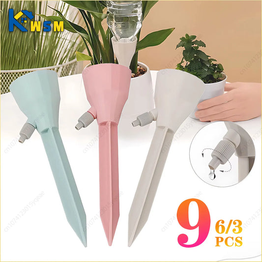 Adjustable Self-Watering Drip Spikes for Indoor & Outdoor Plants Drip Watering Spikes Oasis Select