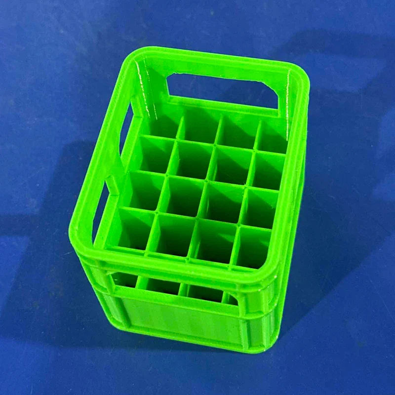 Stackable AA AAA Battery Storage Box | Beer Crate Organizer