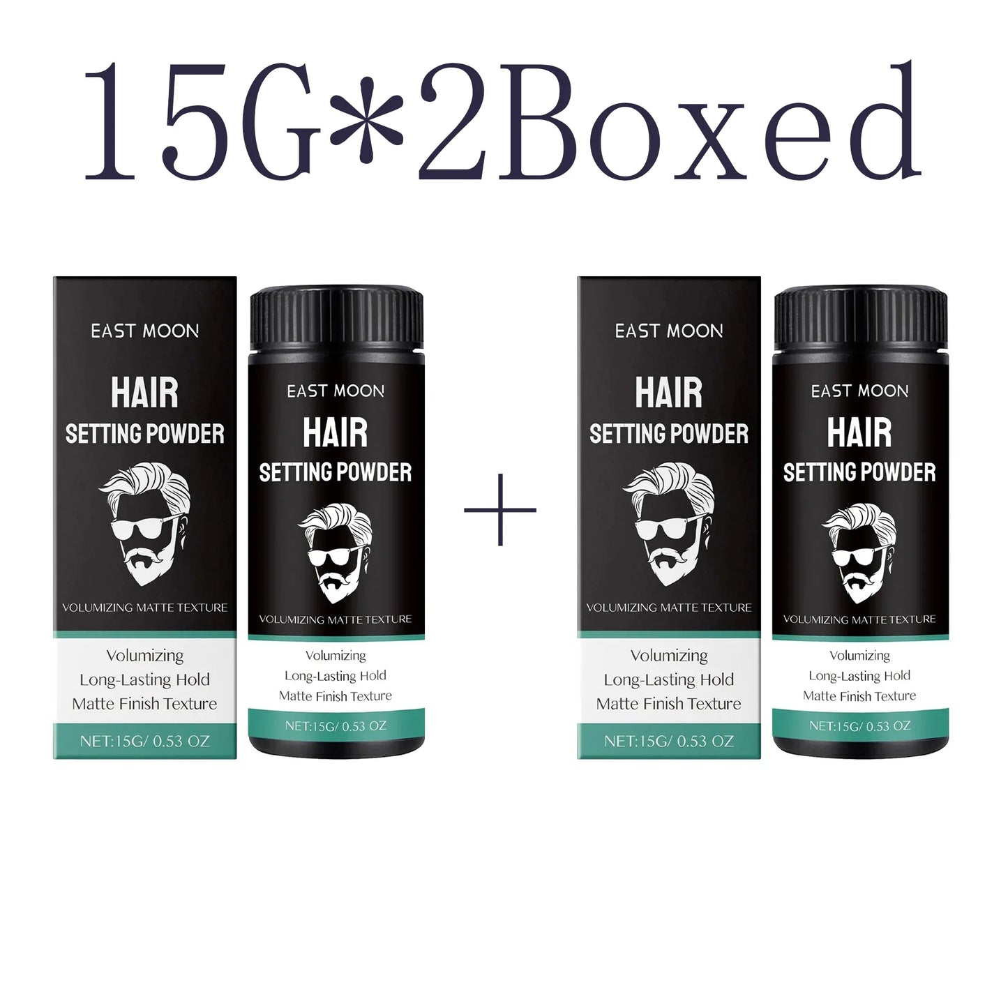 Matte Hair Styling Powder – Volume & Texture for Men | 15g Hair Styling Powder Oasis Select 15g X 2boxed