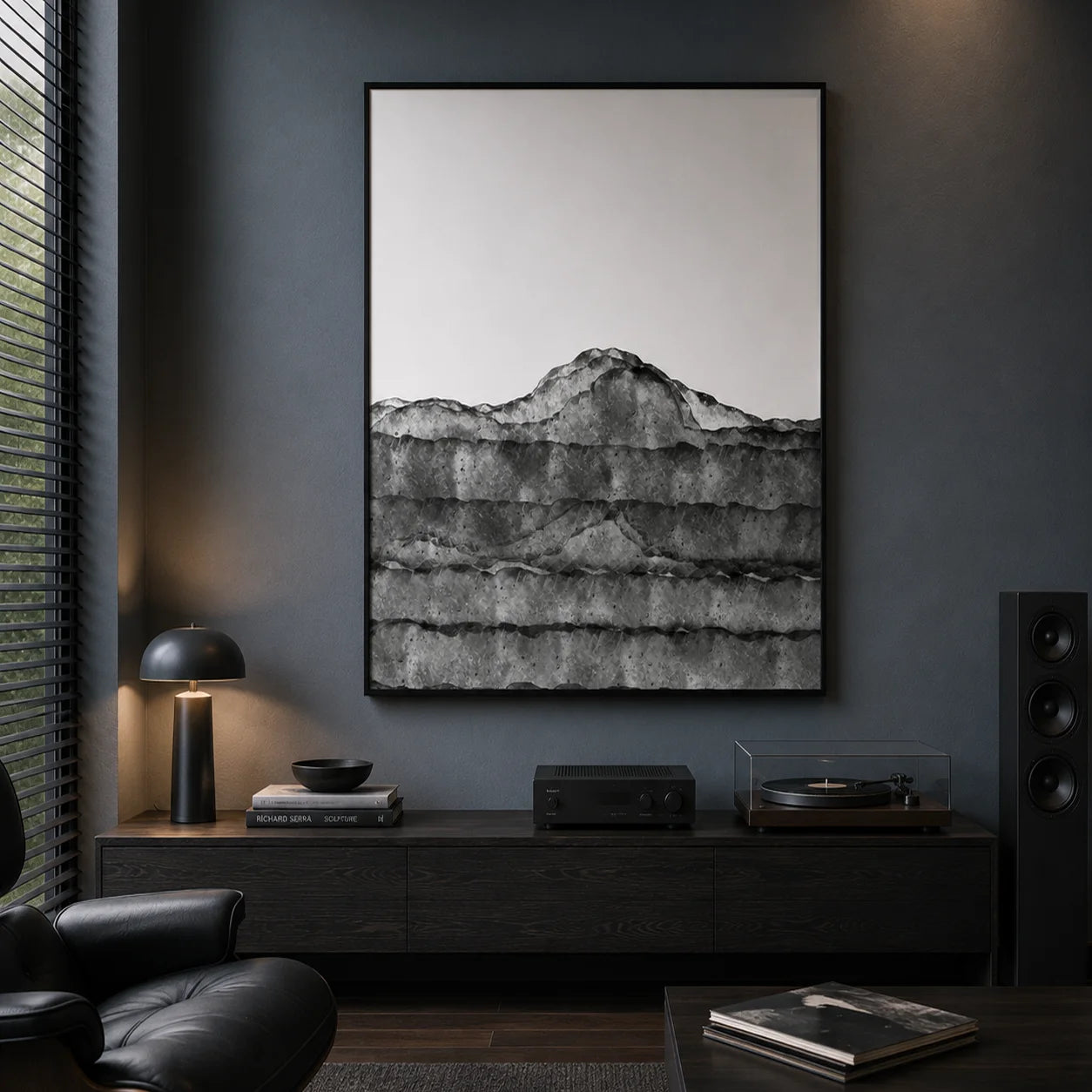Abstract Minimalist Canvas Wall Art Poster Print | Home Decor Canvas Wall Art Peaceful Pleasures Health and Wellness