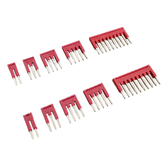 10pcs FBS10-3.5 FBS2-3.5 FBS4-3.5 FBS5-3.5 Jumpers Seat DIN Rail Terminal Block Accessories Plug-In Bridge for PT1.5 PTTB1.5 Peaceful Pleasures Health and Wellness