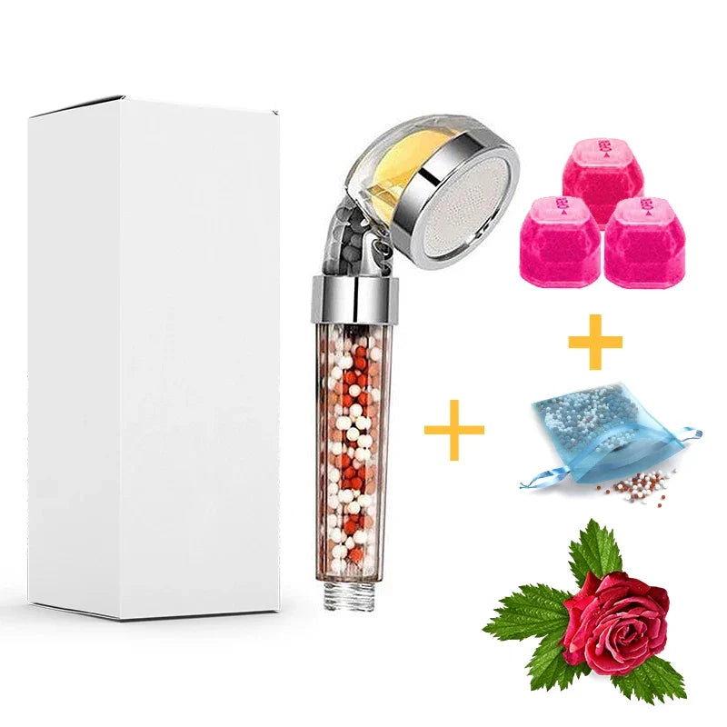 Vitamin C Filter High Pressure SPA Shower Head | Water Softening