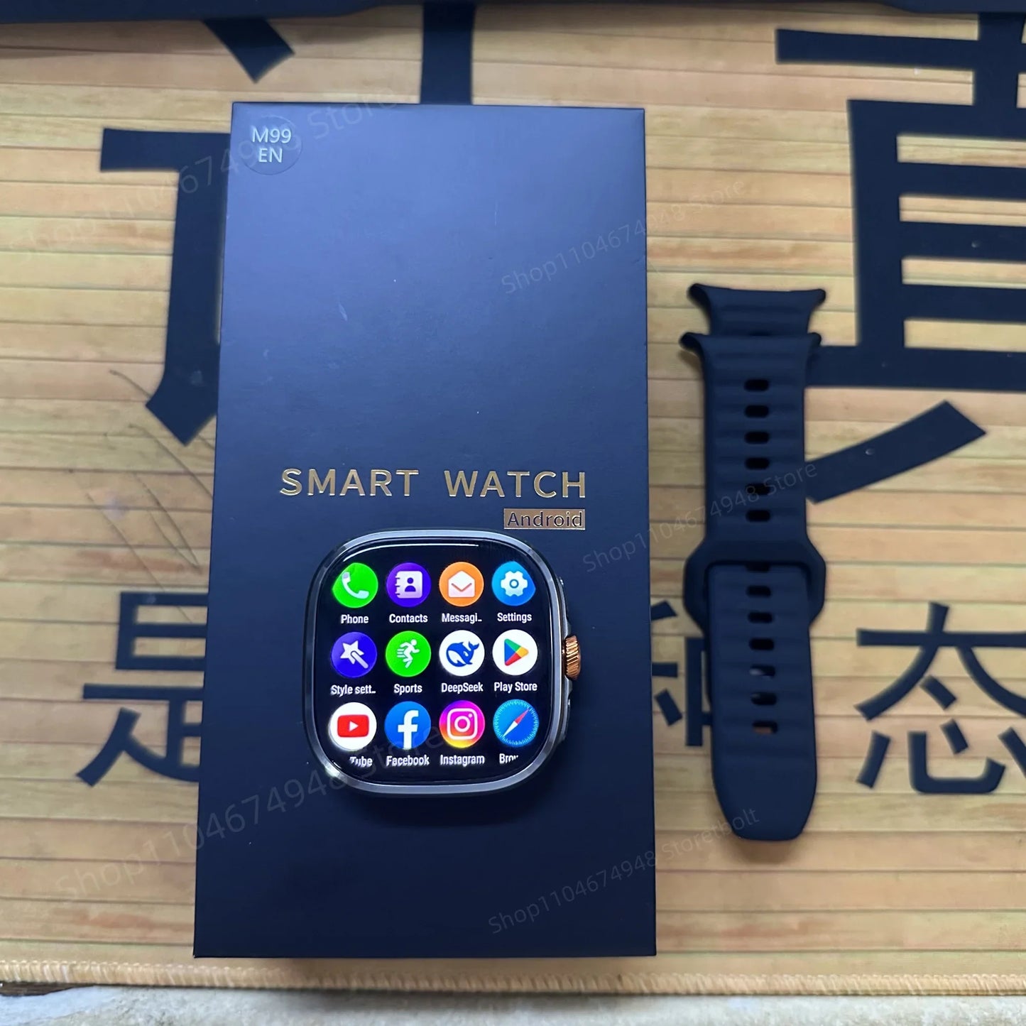 GOLDENSPIKE M99 4G Android Smartwatch 2.4" AMOLED GPS SIM