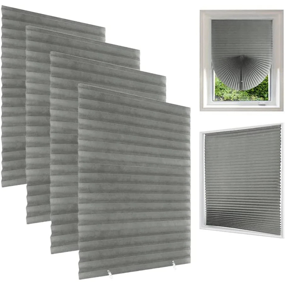 Zebra Window Blinds Room Darkening Shade Curtain Roll Up and Pull Curtain For Window French Door Shades For Kitchen Bathroom Peaceful Pleasures Health and Wellness Blind Grey 90W x 150L cm