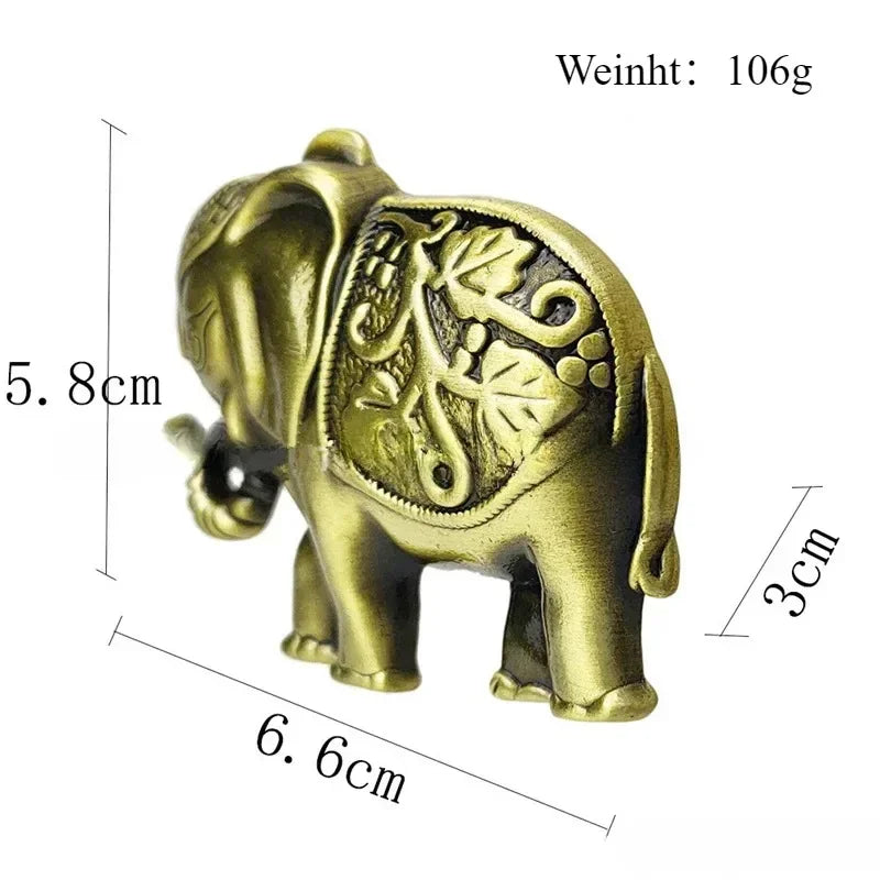 Elephant Cabinet Knobs | Retro Zinc Alloy Drawer Pulls 50 Pack