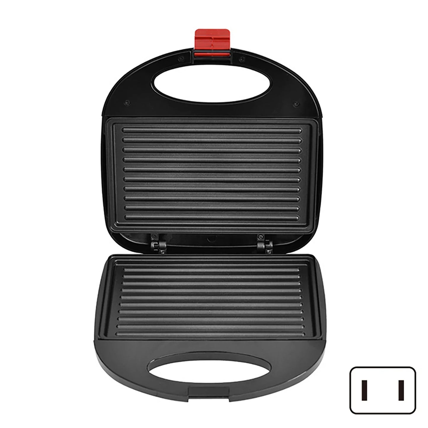 750W Non-Stick Sandwich Press & Waffle Maker | Countertop