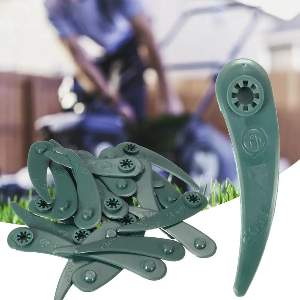 25PCS Grass Trimmer Replacement Plastic Blades For Bosh ART 23-18Li ART 26-18Li Grass Trimmers Polymer Blade Cutting System New Peaceful Pleasures Health and Wellness