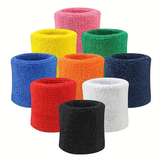 1 pcs Sweat-Absorbing Sports Wrist and Elbow Guard with Towel Wristband - Protector Sweatband Gym Wrist Guard, Fit Up To 100kg Peaceful Pleasures Health and Wellness