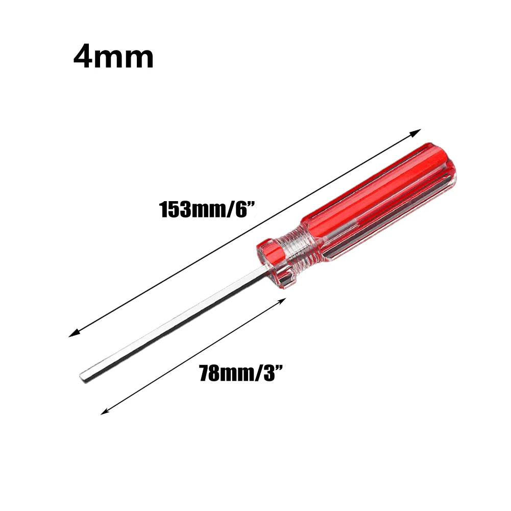 Hexagon Screwdriver Flat Head Hex Shank Magnetic Repairing
