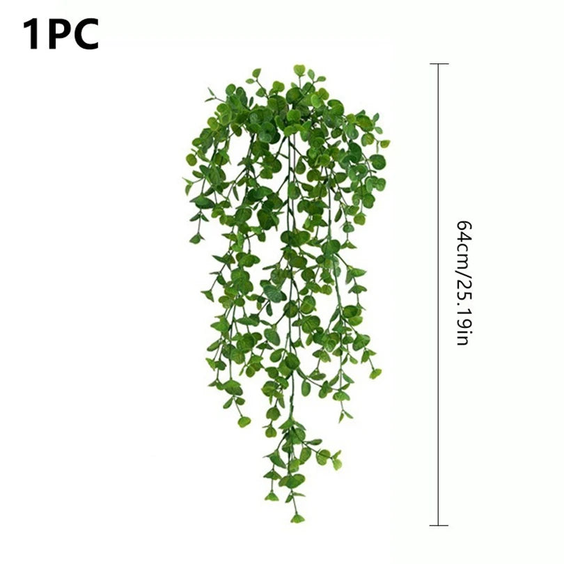 Artificial Ivy Eucalyptus Vine Wall Hanging Decor – 64cm