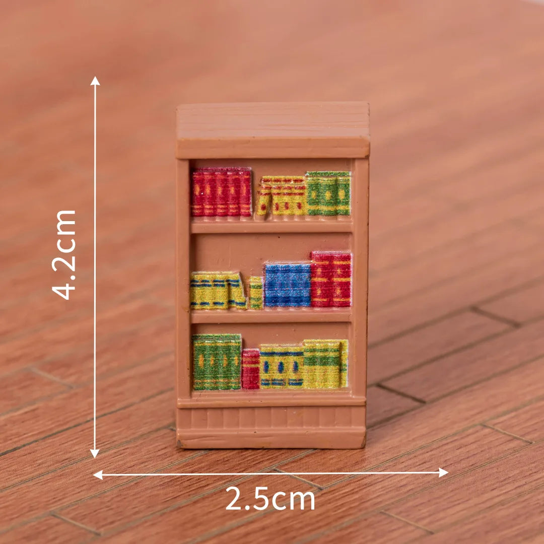 1PCS Dollhouse Miniature Furniture Mini Furnishing Bed Sofa Chair Scene Model Micro Landscape Fairy Garden Ornament Kids Gifts Peaceful Pleasures Health and Wellness 1