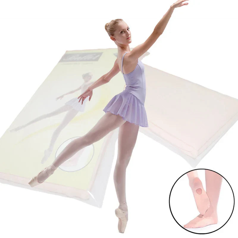 Convertible Ballet Tights – Seamless Dance Pantyhose with Hole