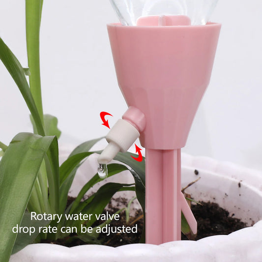 Indoor Plant Self Watering Spikes Plastic Bottles Plant Waterer Devices Garden Supplies for Garden Water Planter System Peaceful Pleasures Health and Wellness