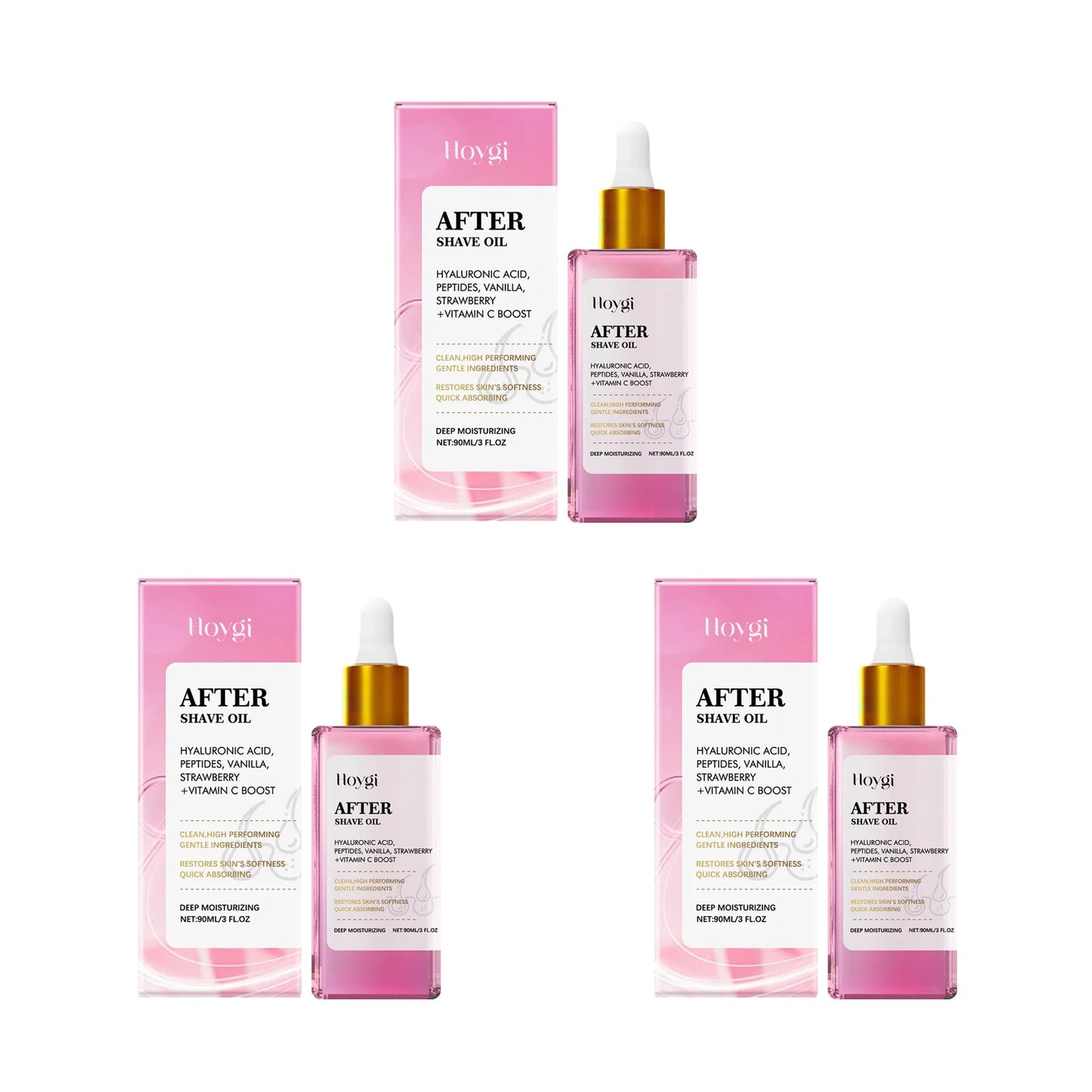 Strawberry Vanilla After Shave Oil – Moisturizing & Ingrown Hair