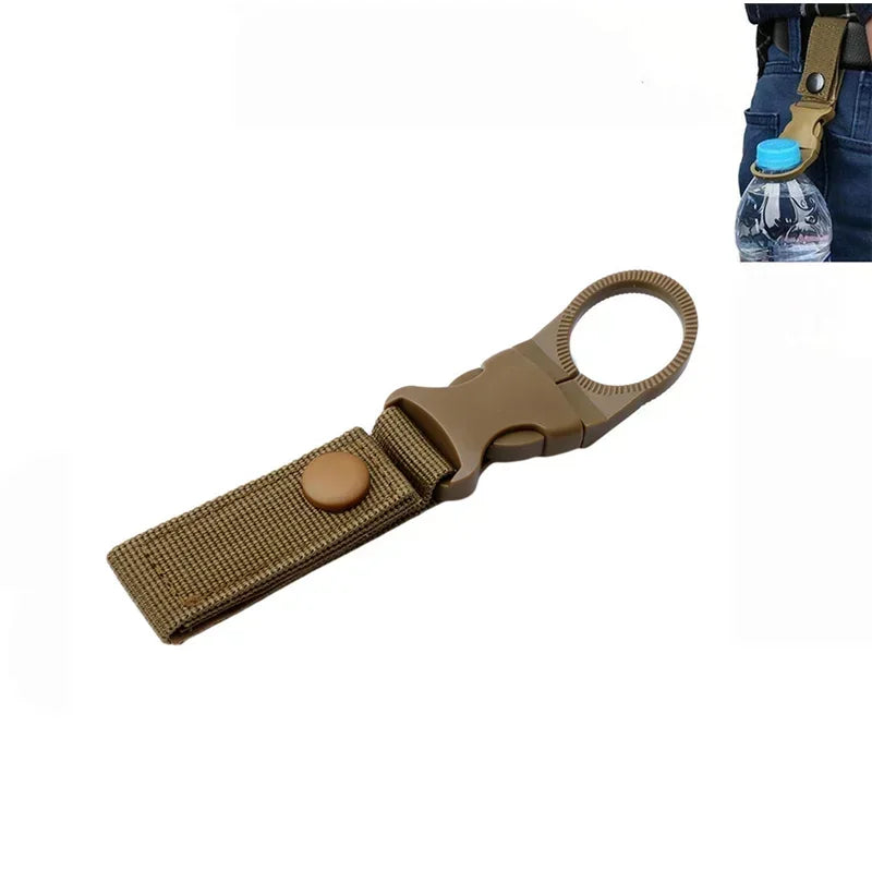 MOLLE Water Bottle Pouch – Adjustable Nylon Carrier Holder