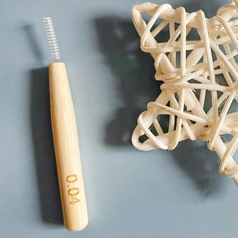 30-Pack Bamboo Interdental Brushes | Eco Teeth Cleaner