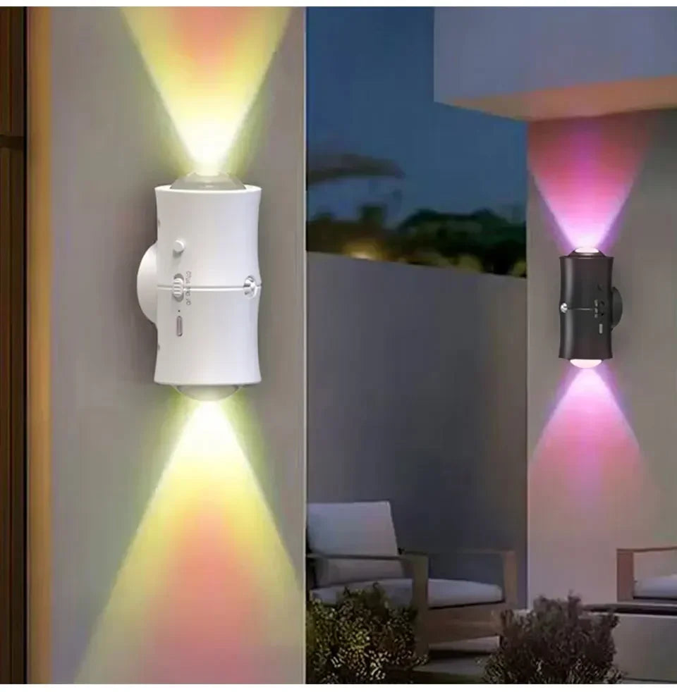 Rechargeable RGB Motion Sensor LED Wall Light – Magnetic Mount