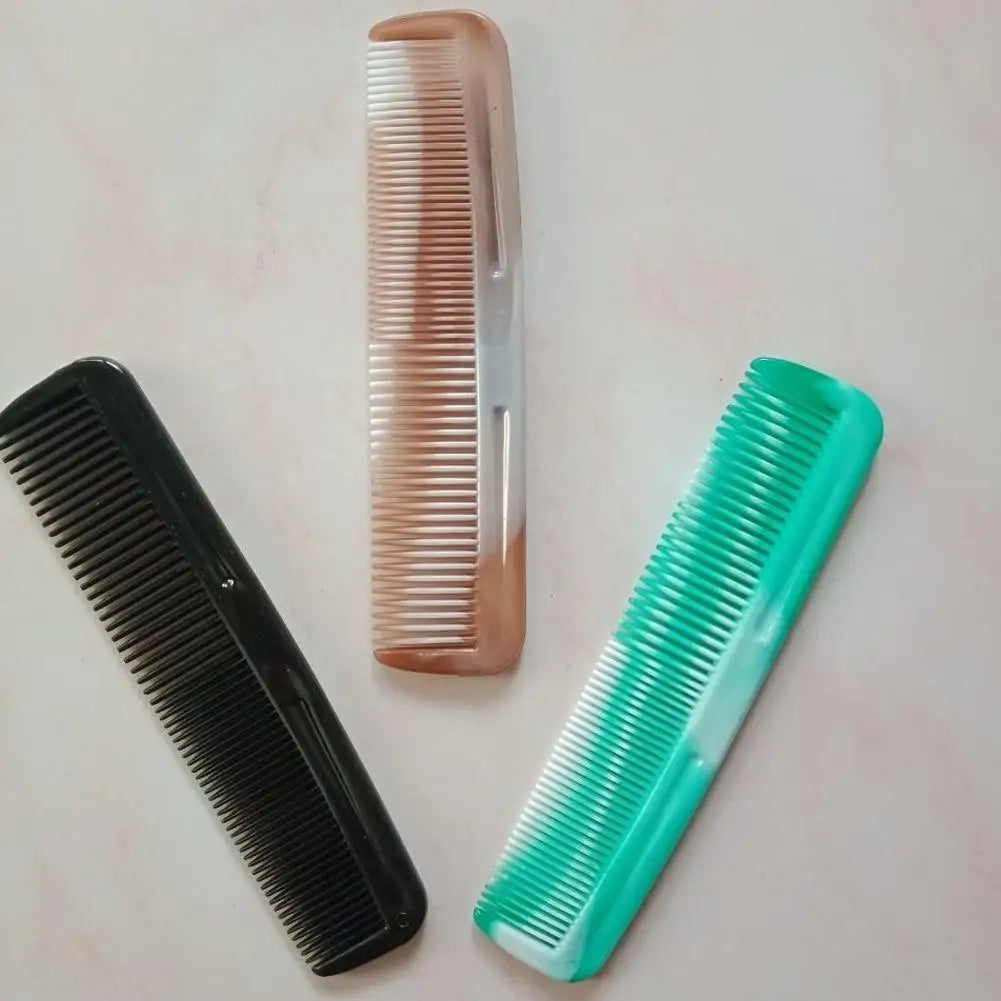 Mini Plastic Comb Small Hair Comb with Thick and Thin Teeth Portable Comb for Hotel Barber Accessories Women Hair Tools Peaceful Pleasures Health and Wellness