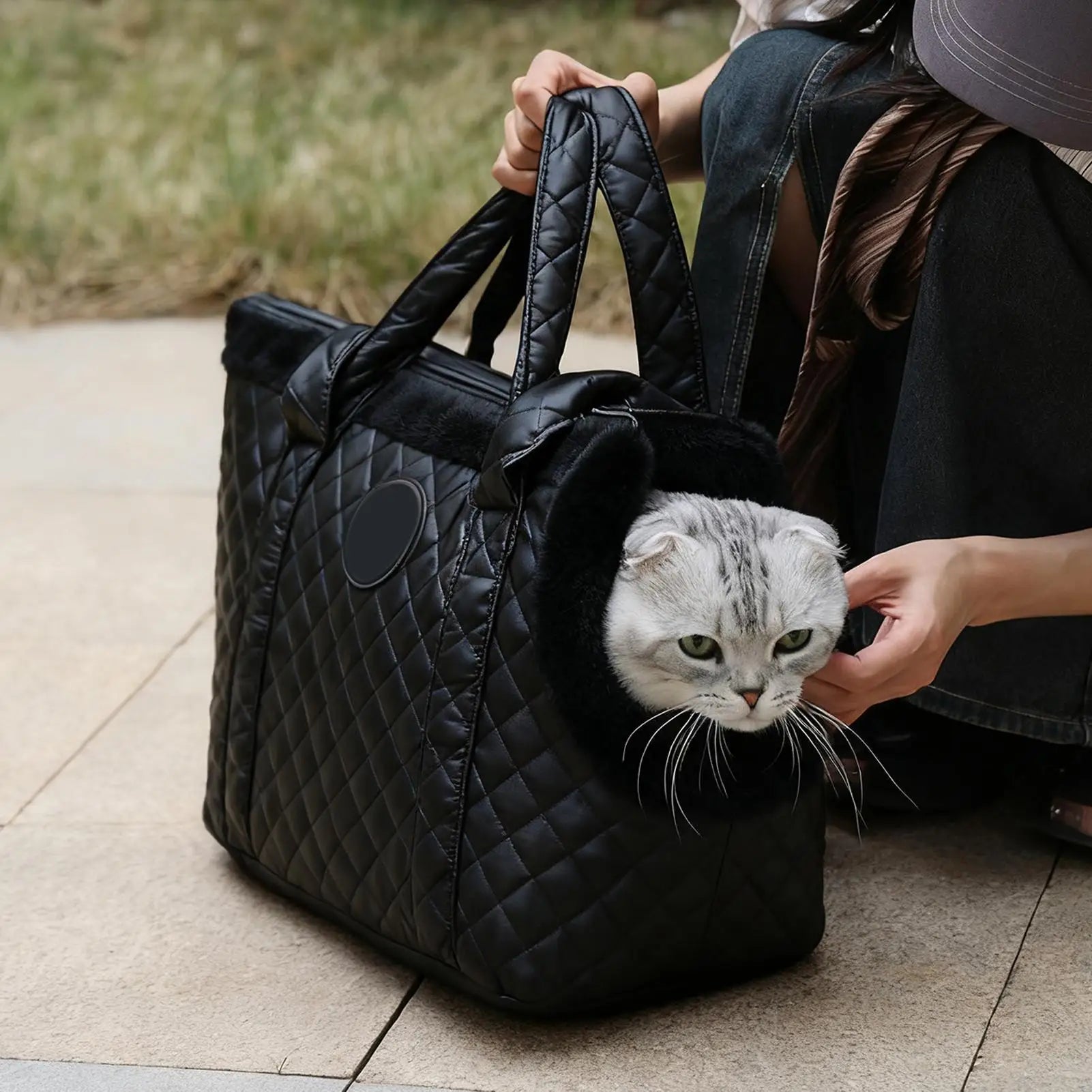 Dog Carrier Ergonomic Comfortable Waterproof Pouch Pet Bag Carrier For Cats Puppies Kittens Winter Travel Walk Car Outdoor Peaceful Pleasures Health and Wellness