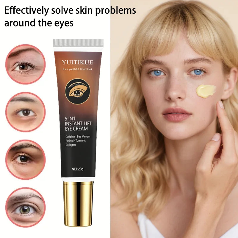Peptide Eye Cream 20g | Dark Circles, Retinol & Collagen Peptide Eye Cream Peaceful Pleasures Health and Wellness