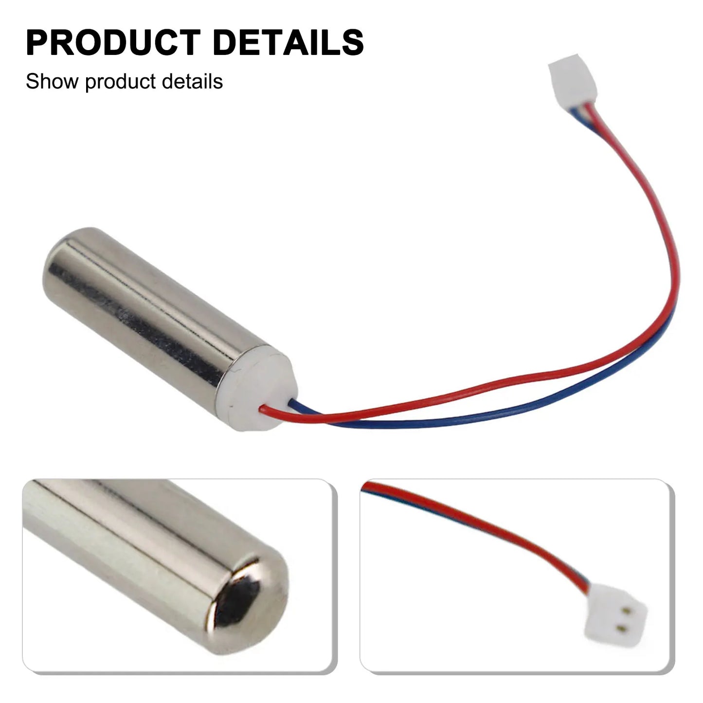 DC 1 5 3 7V 3V Vibration Vibrator Coreless Motor DIY Micro-waterproof