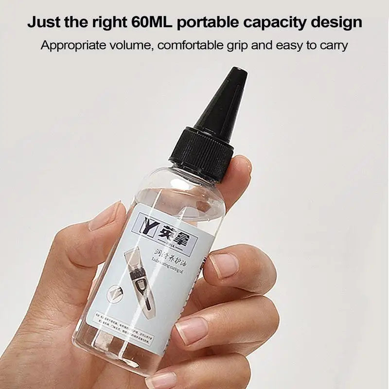 60ml Hair Clipper Oil – Lubricant, Rust Protection & Noise