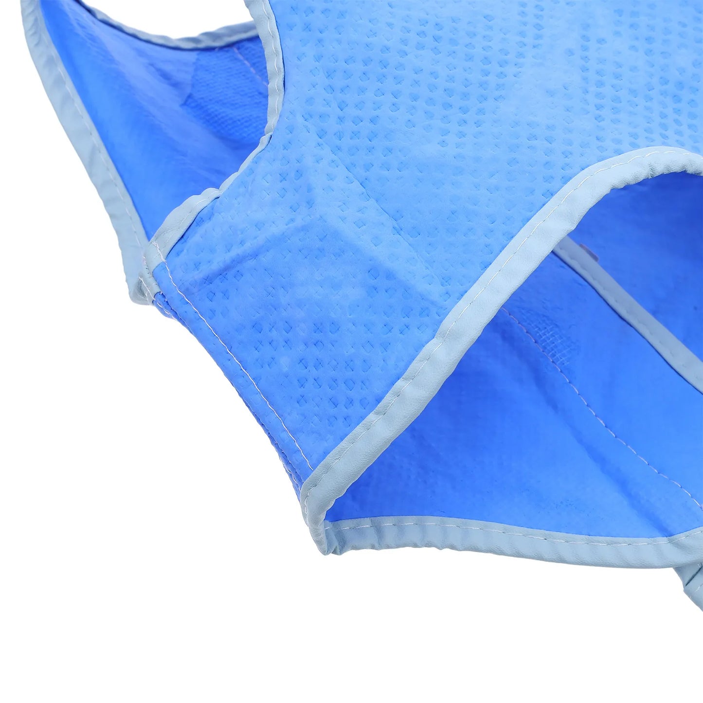 Dog Cooling Vest Ice Mesh Harness Size S Blue Superior Pva Lightweight Breathable Washable Reusable Cooling Shirt for Dogs Peaceful Pleasures Health and Wellness