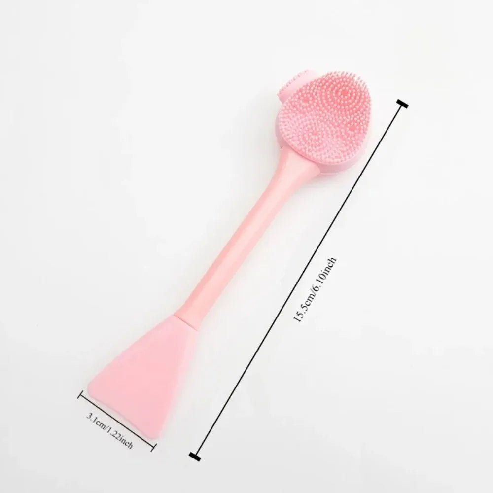 2-in-1 Silicone Facial Cleansing Brush & Mask Applicator