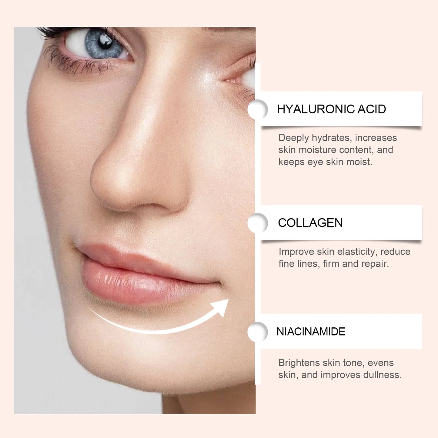Jaysuing 5-in-1 Collagen Eye Patches 60 Pcs – Hydrate & Firm