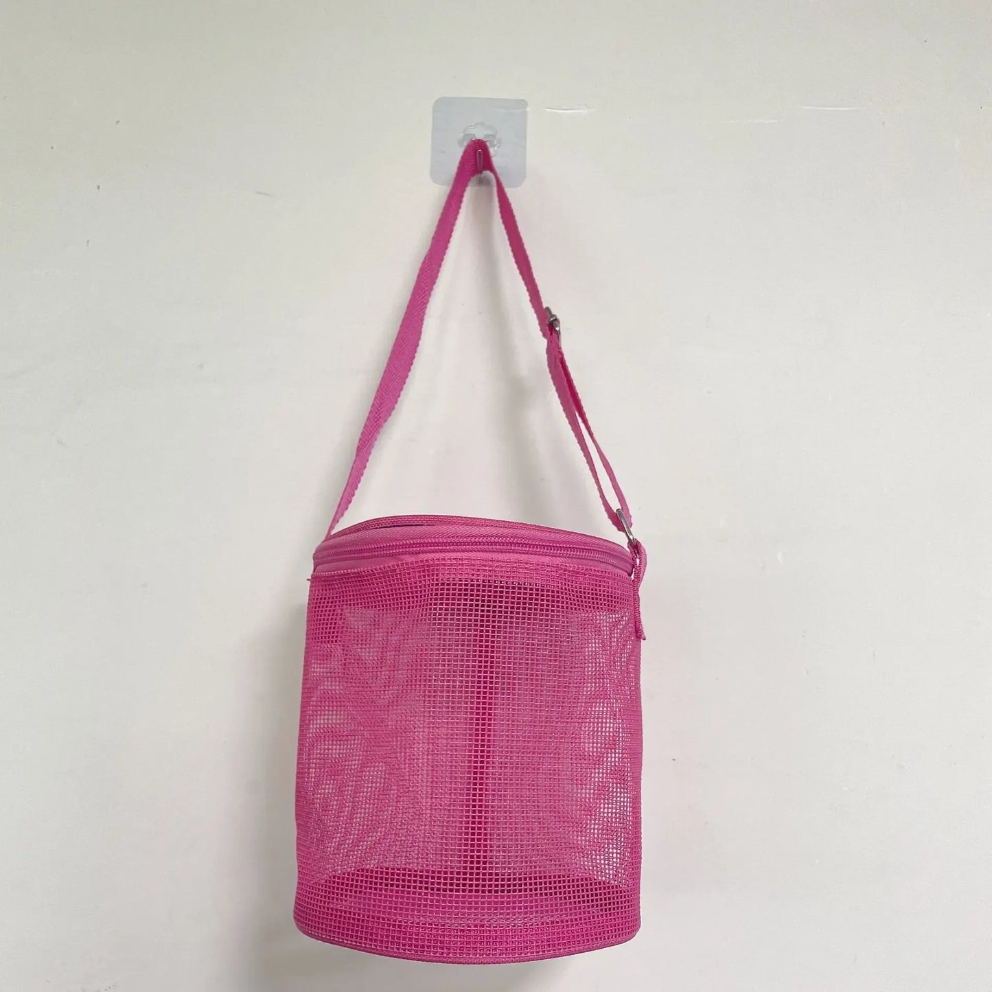 Foldable Mesh Beach Bag | Shell & Toy Storage for Kids