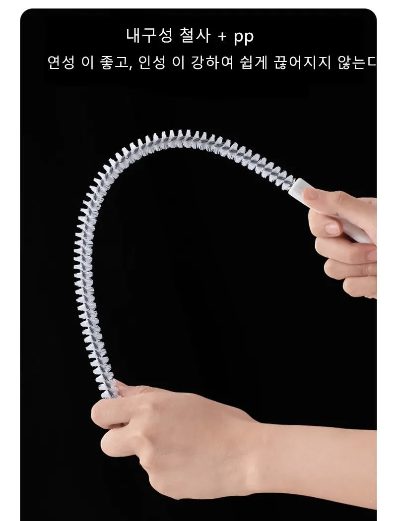 Flexible Drain Pipe Cleaning Brush – Sink & Clog Remover Tool