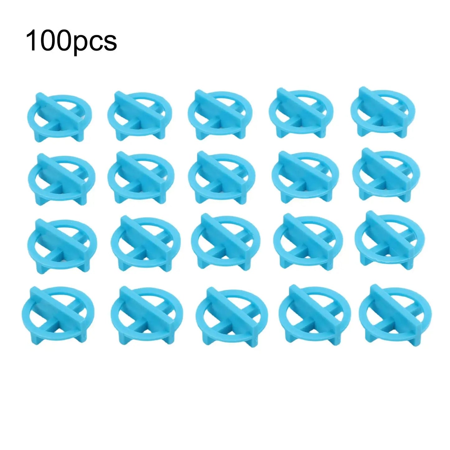 100-Piece Tile Leveling System – Spacer Clips & Wedges 1–3mm