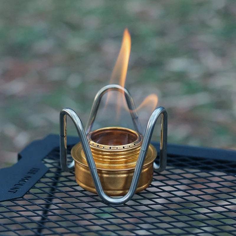 Portable Stainless Steel Alcohol Stove Bracket for Camping