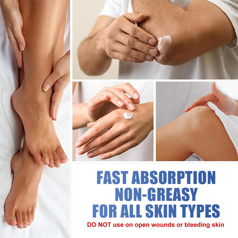 60% Urea Cream 2-Pack – Hand & Foot Moisturizer with Glycerin