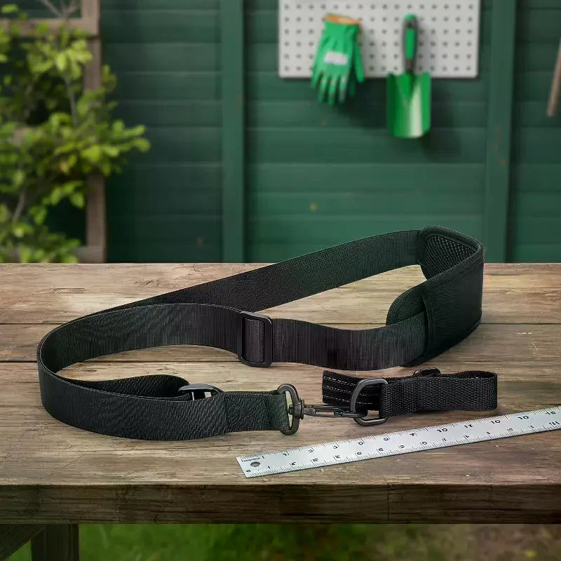 Adjustable Trimmer Shoulder Strap | Breathable Padded Mesh Lawn Care