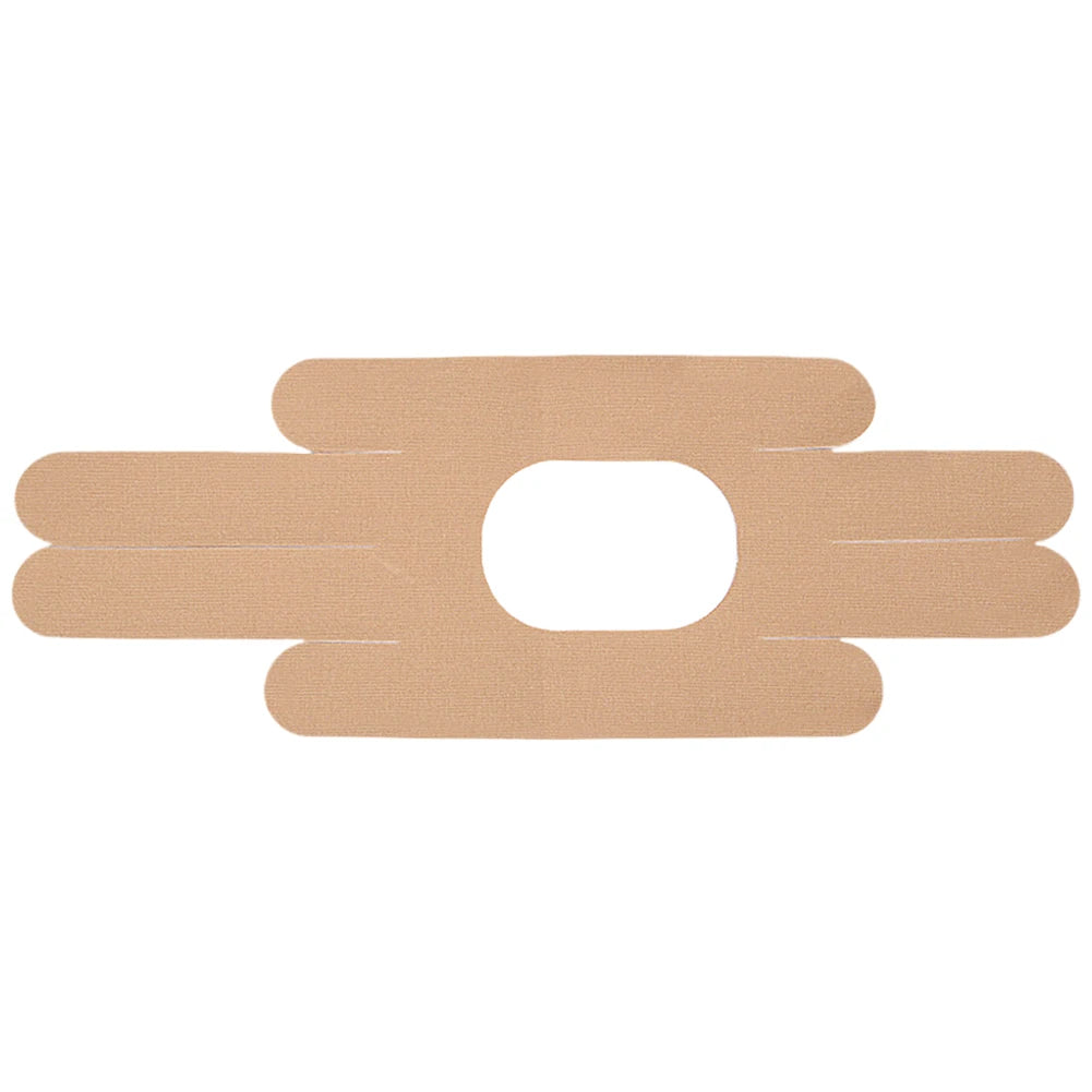 Pre-Cut Knee Kinesiology Tape – Breathable Athletic Support Kinesiology Tape Peaceful Pleasures Health and Wellness 1PCS Beige United States
