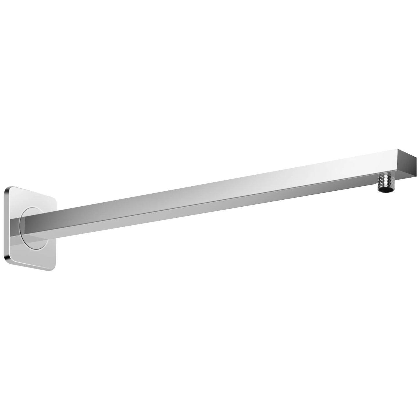 Shower Arm G1/2 Shower Arm Square Stainless Steel 30CM 40CM Wall Mounted Rain Shower Extension Arm Bathroom Accessories Peaceful Pleasures Health and Wellness Sliver 30cm