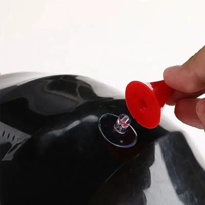 Devil Horn Helmet Suction Cup Decoration – Bull Horns