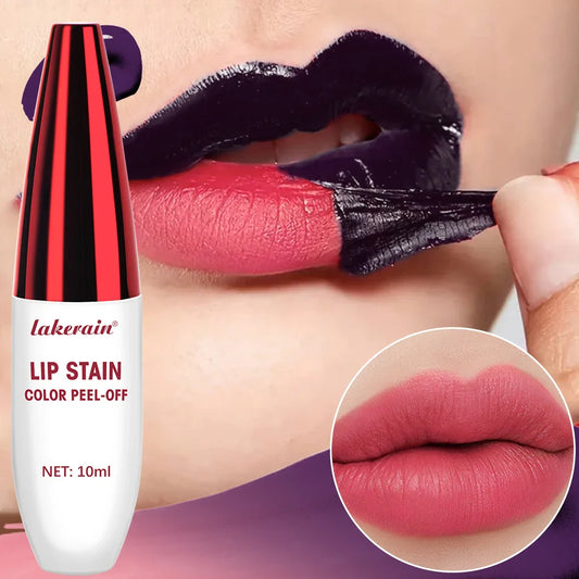 Peel-Off Matte Lip Stain – Rose Pink, Waterproof, Long-Lasting Peel-Off Lip Stain Oasis Select