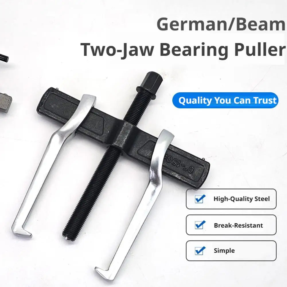 2-Jaw Puller Bearing Removal Tool Puller Roller Extractor Heavy Duty Plug-In Bearing Puller for Auto Disassembly Repair Tool Peaceful Pleasures Health and Wellness