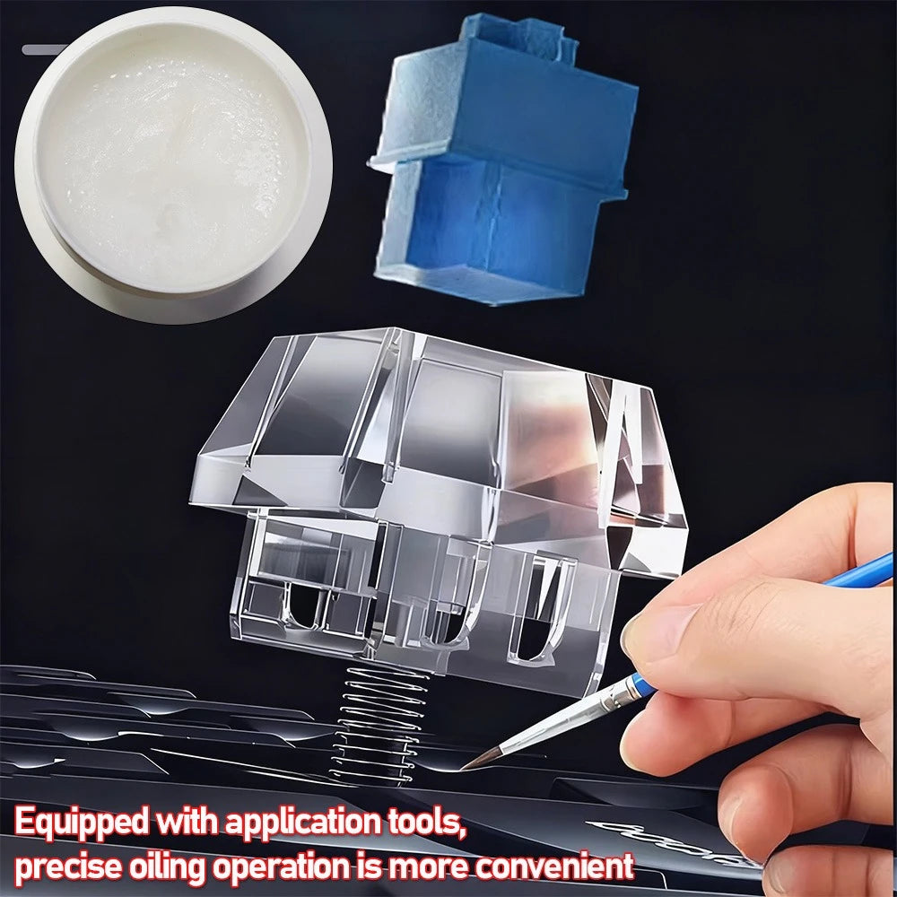 Mechanical Keyboard Switch Lube Grease Stabilizer Lubricant Oil for Custom DIY Keyboards Linear Tactile Switches Stabs Peaceful Pleasures Health and Wellness
