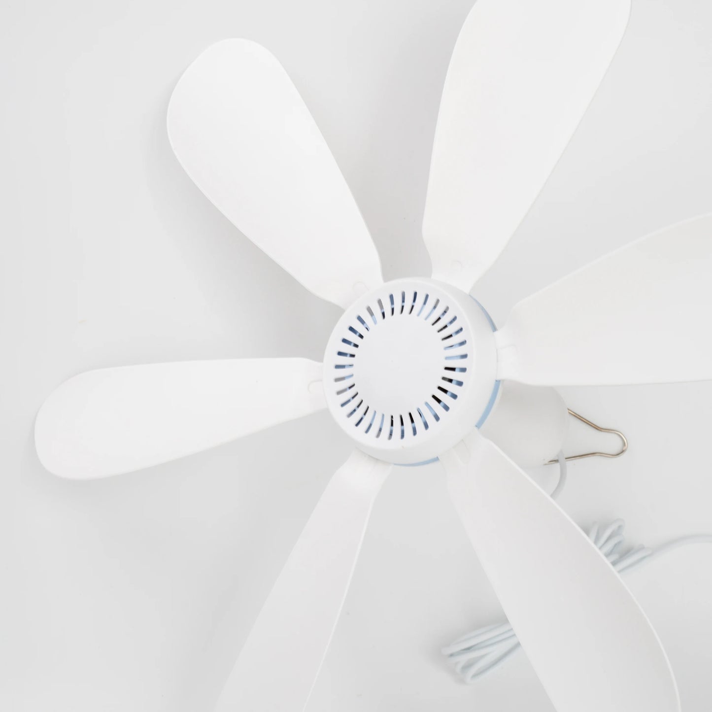 Silent 6 Leaves USB Powered Ceiling Canopy Fan with Remote Control Timing 4 Speed Hanging Fan for Camping Bed Dormitory Tent New Peaceful Pleasures Health and Wellness
