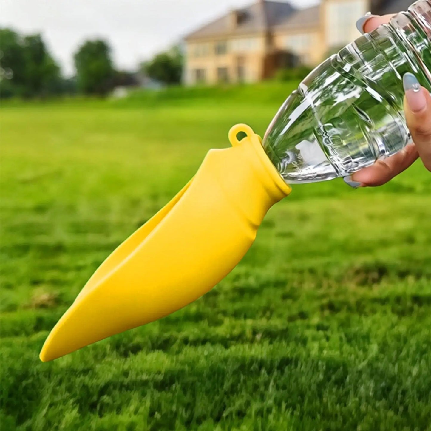 Leakproof Dog Travel Water Bottle | Portable Silicone Bowl