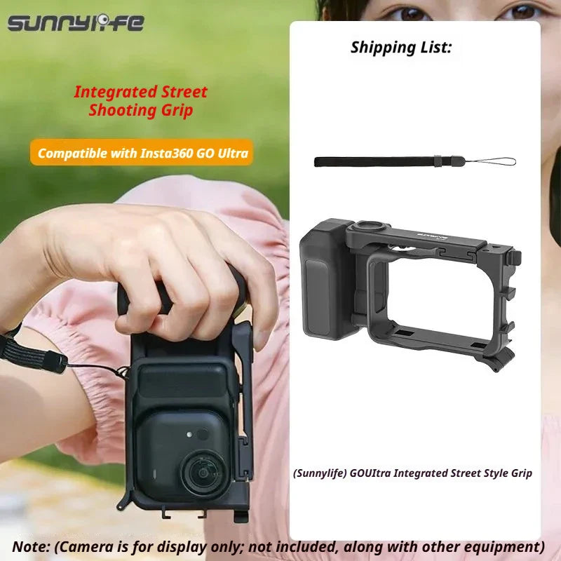 Sunnylife Street Photography Grip for Insta360 GO Ultra