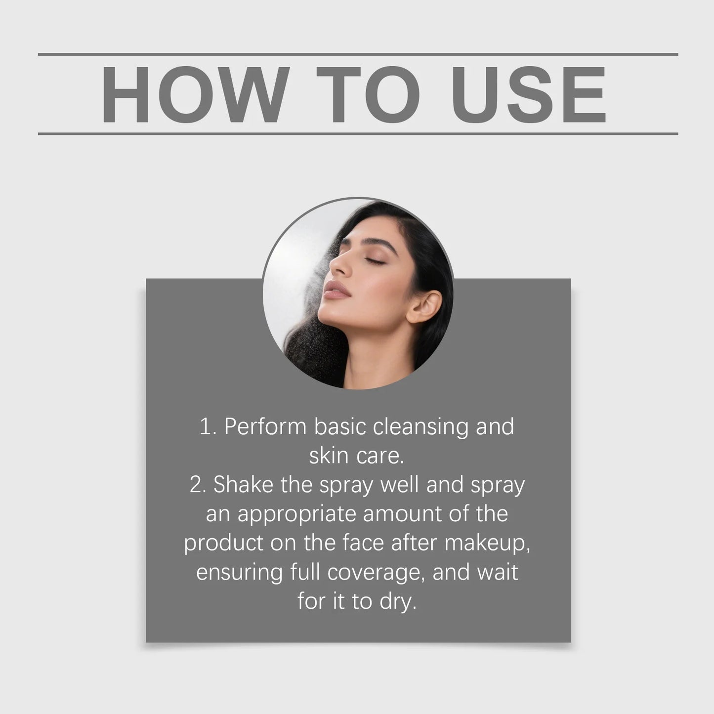 WIYUN Mattifying Makeup Setting Spray – Waterproof & Oil Control