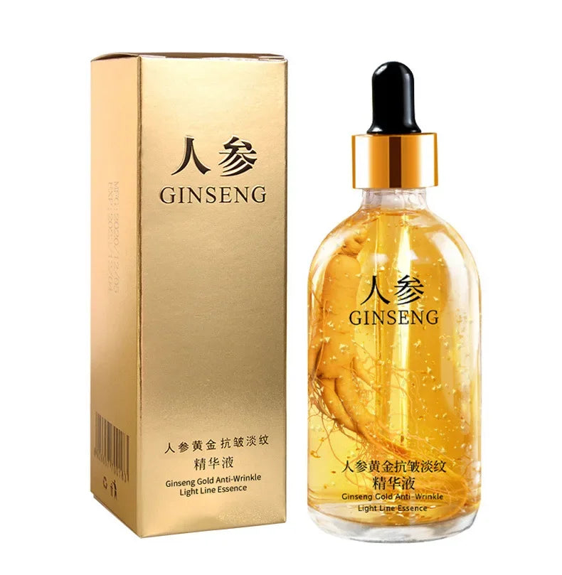 100ml 24k Gold Hyaluronic Acid Nicotinamide Face Serum Anti Aging Facial Lifting Collagen Essence Skin Care Whitening Serum Peaceful Pleasures Health and Wellness Gold Ginseng