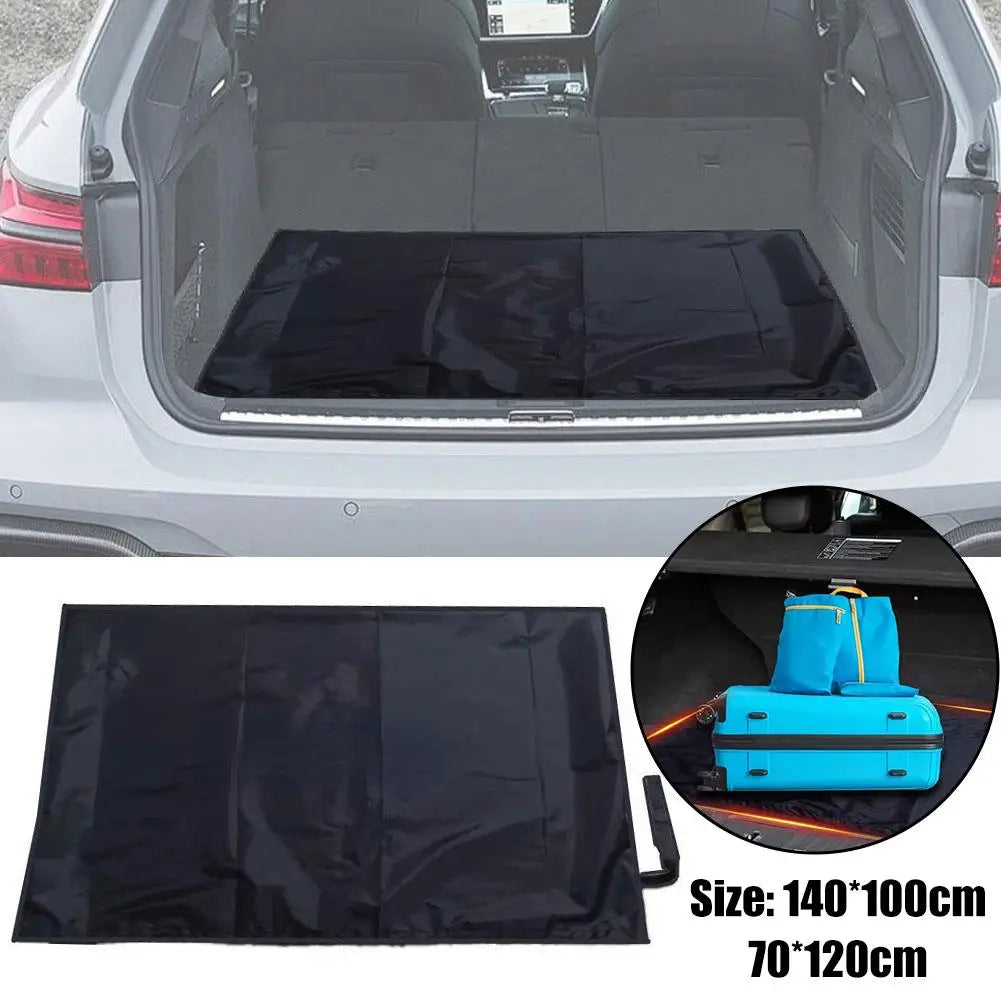 Car Trunk Cargo Liner Mat – Waterproof, Pet & Bike Safe